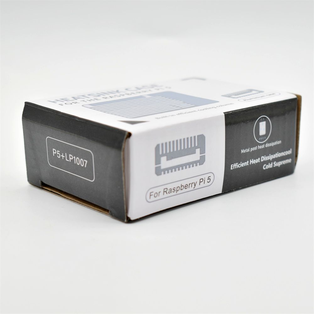 Raspberry Pi 5 Aluminum Metal Case Box Raspberry Pi 5b enclosure LT-P5LP007
