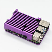 Load image into Gallery viewer, Raspberry Pi 4 Passive Cooling Case, Pi 4B Armor Aluminum Alloy Case LT-LP1007C

