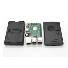 Load image into Gallery viewer, Raspberry Pi 3 ABS  Case for raspberry pi 3, black, fan cooled LT-3B325
