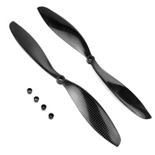 Load image into Gallery viewer, F05306 11x4.7 3K Carbon Fiber Propeller CW CCW 1147 CF Props For RC Quadcopter Hexacopter Multi Rotor UFO + FS
