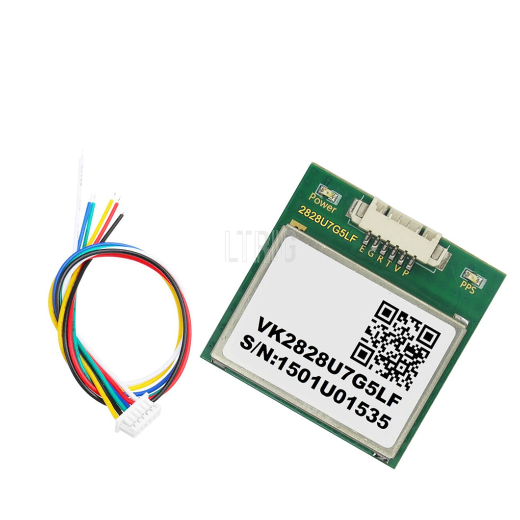 custom 1Pcs VK2828U7G5LF Module Gmouse GPS Module SIRF3 Chip wCeramic Antenna 9600bps