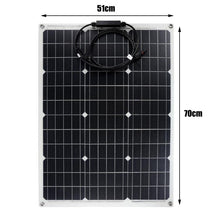 Load image into Gallery viewer, Solar Panel 18V 300W 600W PET Flexible Solar System Solar Panel Kit Complete RV Car Battery Solar Charger For Home Outdoor RV
