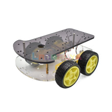Load image into Gallery viewer, 4WD Smart Car Robot Chassis for Arduino with 4pcs Gear Motor+4pcs Tire Wheel Free Shipping LTARK-27
