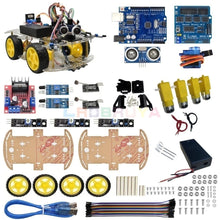Load image into Gallery viewer, 4WD Smart Robot Car Kit  for Arduino Starter Set STEM Intelligent Robot Car LTARK-11
