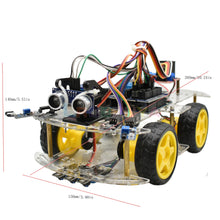 Load image into Gallery viewer, 4WD Smart Robot Car Kit  for Arduino Starter Set STEM Intelligent Robot Car LTARK-11
