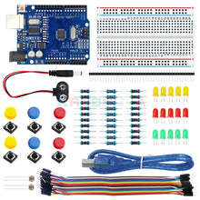 Load image into Gallery viewer, For UNO R3 Starter Kit 400 Point Mini Breadboard LED Jumper Wire Button for Arduino LTARK-22
