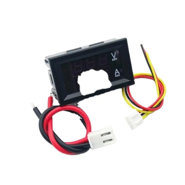 Custom Lonten 10pcs DC 0-100V 10A Digital Voltmeter Ammeter Dual Display Voltage Detector Current Meter Panel Amp Volt Gauge 0.28