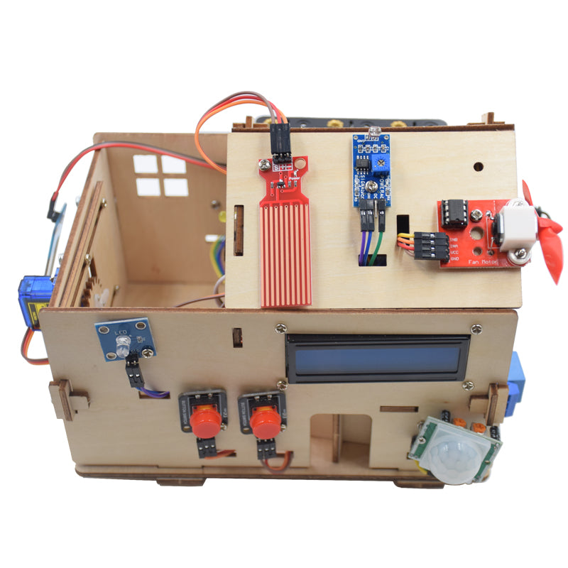 Custom smart home kit DIY STEM Education robot Sensor Relay Wifi LCD Beginner For Arduino Starter Kit