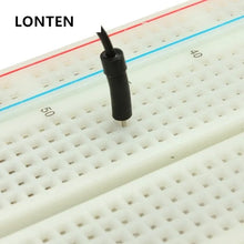 Load image into Gallery viewer, Custom Lonten MB102 830 Tie Points Solderless PCB Breadboard 65 Pcs Jumper Cables Manufacturer
