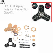 Load image into Gallery viewer, Custom Lonten 3pcs/lot DIY LED Display Rotation Finger Tip Gyro Kit Electronic Production LED Display Module Kit Manufacturer
