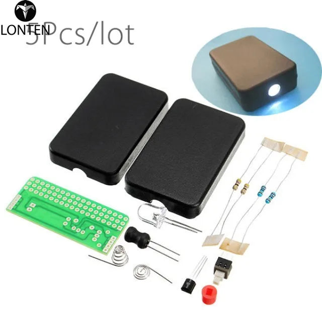 Custom Lonten 5Pcs/lot DIY FLA-1 Simple Flashlight Circuit Board Electronic Kit DIY Parts Kit Manufacturer