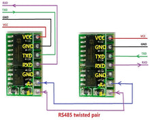 Load image into Gallery viewer, Custom OEM R411B01_5V*3 3pcs 5V mini Automatic switching RS485 to TTL 232 Board RS232 to 485 Module UART Serial port SP485 Repl MAX485 Manufacturer
