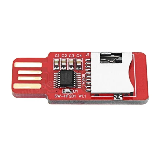 Custom Lonten 5Pcs/Lot HF201 Read/write TF Card Reader  Memory Card T-Flash Card Module USB2.0 Support Plug And Play Hotpl Manufacturer