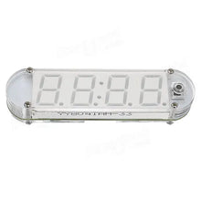 Load image into Gallery viewer, Custom DIY Electronic Clock Kit SCM Digital LED Clock Set With Acrylic Shell ATMega328 DIP IC Low Power CR2032 Button Cell Powered Manufacturer
