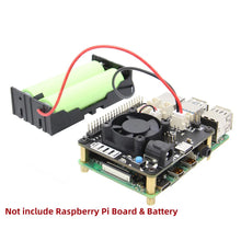 Load image into Gallery viewer, Custom Raspberry Pi X708 UPS HAT &amp; Power Management Board with Cooling Fan ,AC Power Loss Detection, Auto On &amp; Safe Shutdown Function Manufacturer
