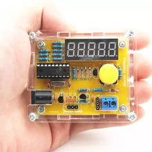 Load image into Gallery viewer, Custom 1Hz-50MHz Crystal Oscillator Frequency Tester Counter Meter With Acrylic Case Box Module Manufacturer
