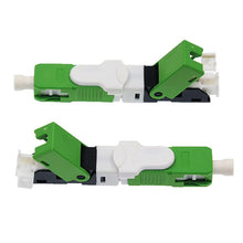 Load image into Gallery viewer, Custom 50PCS FTTH SC APC Optical fibe quick connector SC APC FTTH Fiber Optic Fast Connector Embedded type ESC250D SC Connector Manufacturer
