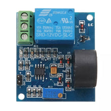 Load image into Gallery viewer, Custom 5Pcs/Lot DC 12V 5A Overcurrent Protection Sensor Module AC Current Detection Relay Module Switch Output Manufacturer
