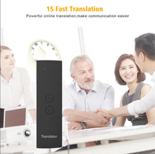 Load image into Gallery viewer, Custom T6 Intelligent Translator Smart Voice Speech Translators Two-Way Real Time 28 Multi-Language Translation For Learning Travelling Manufacturer
