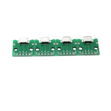 Load image into Gallery viewer, Custom 100Pcs/lot 5pin Female Connector MICRO USB To DIP Adapter B Type Pcb Converter Kit Manufacturer
