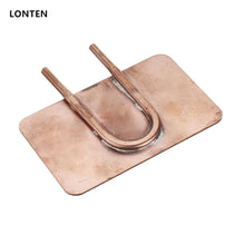 Load image into Gallery viewer, Custom Lonten 80x50MM Universal Mobile Phone Water Cooling Copper Plate Fan DIY Water Cold Head Water Circulation Cooling Manufacturer
