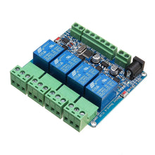 Load image into Gallery viewer, Custom Modbus RTU 4 Channel Relay Module 4CH Input Optocoupler Isolation RS485 MCU For Manufacturer
