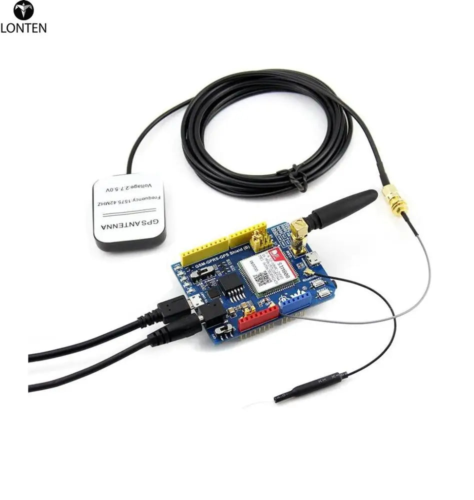 Custom GSM/GPRS/GPS Shield (B) arduinos Shield Based on SIM808 USB TO UART convert compatible with UNO/Leonardo/NUCLEO/XNUCLEO Manufacturer