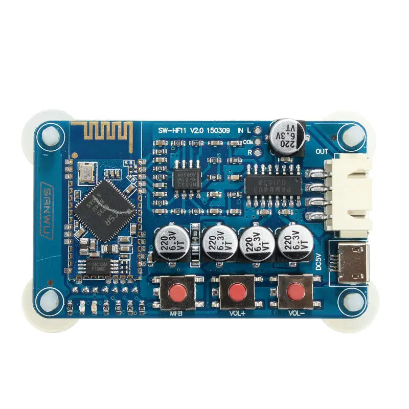 Custom CSR8635 5V DC Wireless  Audio Stereo Receiver Digital Amplifier Board With USB Port  modules Manufacturer