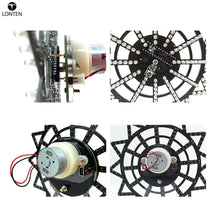Load image into Gallery viewer, Custom Lonten DIY Colorful LED Automatic Rotating Ferris Wheel Kit Electronic Components DIY Ferris Wheel Infrared Remote Ferris Wheel Manufacturer
