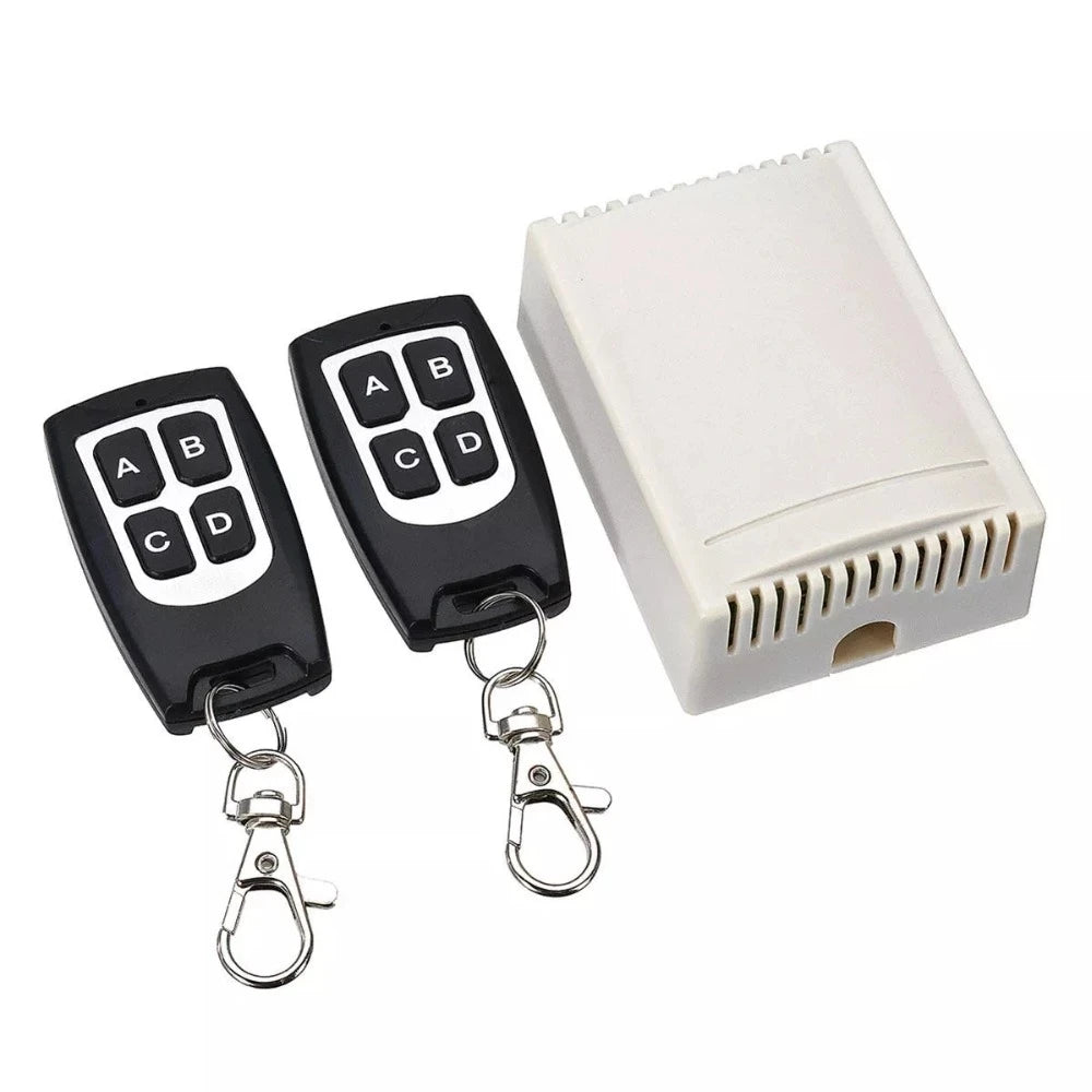 Custom 12V 4CH Channel 433Mhz Wireless Remote Control Switch With 2 Transmitter Manufacturer