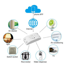 Load image into Gallery viewer, Custom Lonten New WiFi Smart DIY Switch 10A/2200W 90-250V Remote Switch Tuya APP Control Smart Home Work With Amazon Alexa Google Home Manufacturer
