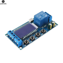 Load image into Gallery viewer, Custom Lonten LCD Display Timer Relay Module DC6-30V Cycle Timing OFF Trigger Delay Switch DC AC Universal Conduction Manufacturer

