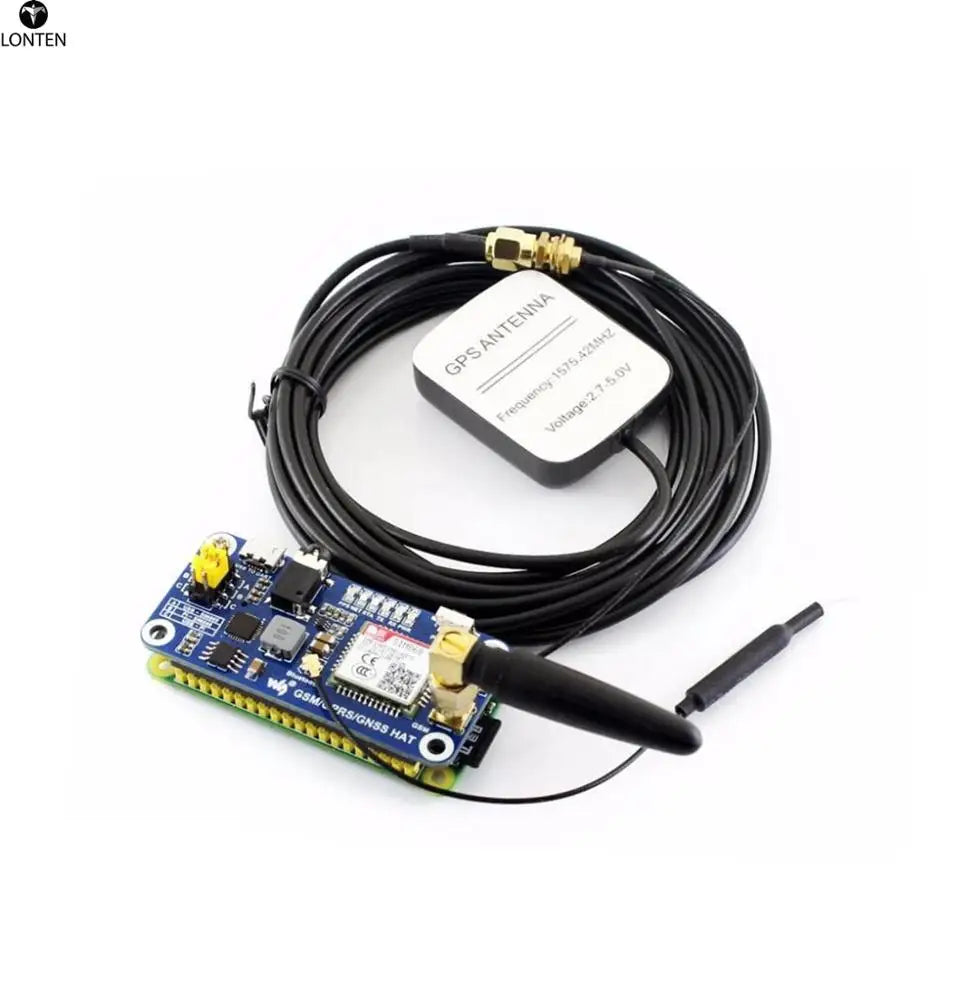 Custom GSM / GPRS/ GNSS/ Bluetooth HAT for Raspberry Pi Bluetooth 3.0 Supports SMS phone call GPRS DTMF HTTP FTP MMS email GPS Manufacturer