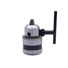 Load image into Gallery viewer, Custom 1pcs 1.5-10mm B12 3/8 Thread Drill Chuck Conversion Drill Chuck 1/2 M12x1.25  Wrench Into Electric Drill Keyless 3 Jaw Chuck Manufacturer
