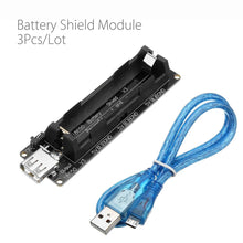 Load image into Gallery viewer, Custom 5V Charging UPS Uninterrupted Protection Integrated Board 18650 Lithium Battery Boost Module With Battery Holder Manufacturer
