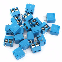 Load image into Gallery viewer, Custom 20pcs/lot 2 Pin Plug-in Screw Terminal Block Connector 5.08mm Pitch Manufacturer
