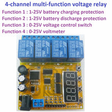 Load image into Gallery viewer, Custom OEM 4CH 3.7V 4.2V 7.4V 12V 14.8V 24V Lead-acid Ni-Cd Ni-MH Li-ION Li-PO Lithium battery Charging Discharge Protection Board Modu Manufacturer
