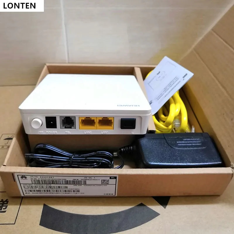Custom 100% Original New HW HG8120C 2FE +1PORT FTTH GPON ONU fiber modem HG8120C Viop TEL GPON ONU Router Manufacturer