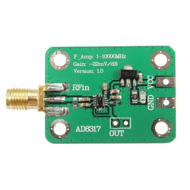 Custom Lonten AD8317 Radio Frequency Logarithmic Detector Power Meter 1M-10000MHz Manufacturer