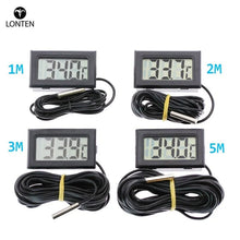 Load image into Gallery viewer, Custom Lonten 1pcs LCD Digital Thermometer for zer Temperature -50~110 degree Refrigerator Fridge fish tank Thermometer Manufacturer
