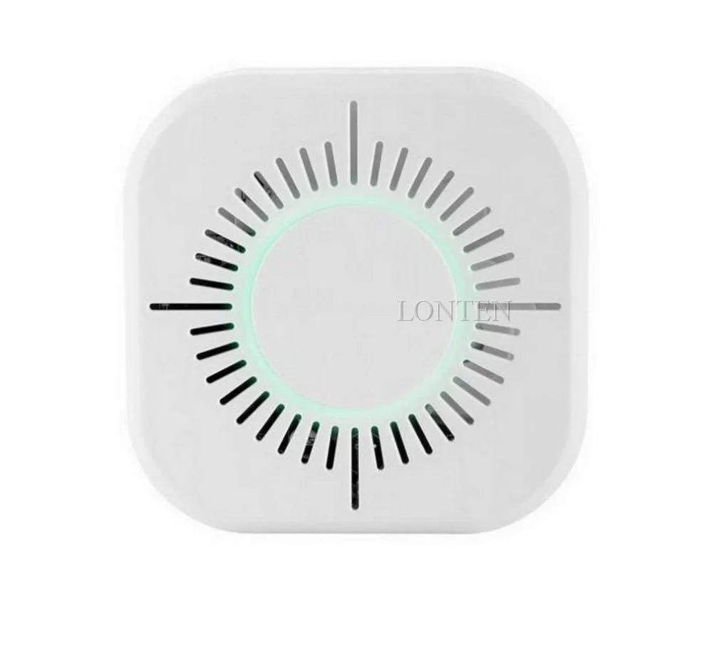 Custom Fire Smoke Sensor Alarm Detector Home  433h Mhz to WIFI smart home Manufacturer