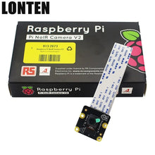 Load image into Gallery viewer, Custom Lonten Original Raspberry Pi 3 Official Camera Module 8MP V2 NOIR 1080P Camera RS Version suitable for Raspberry Pi 3 Model B+ Manufacturer
