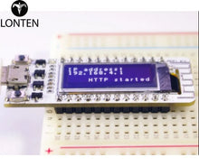 Load image into Gallery viewer, Custom Lonten  ESP8266 WIFI Chip 0.91 inch OLED CP2014 32Mb Flash ESP 8266 Module Internet of things Board PCB for NodeMcu Manufacturer
