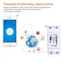 Load image into Gallery viewer, Custom Lonten RF WiFi Smart Switch Interruptor 433Mhz RF Receiver Intelligent Remote Wireless Control For Smart Home Wi-fi Light Switch Manufacturer
