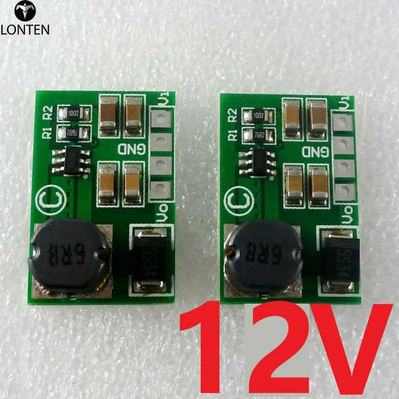 Custom 2424SA_12V*2 2pcs 12W 3.7V 5V 6V 9V to 12V DC-DC Converter Boost Module for Wifi Ethernet router PTZ IP Camera Manufacturer