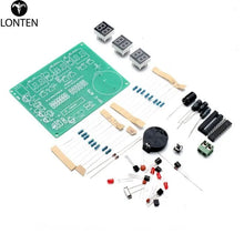 Load image into Gallery viewer, Custom Lonten  DIY 6 Digital LED Electronic Clock Kit 9V-12V AT89C2051 without battery Manufacturer
