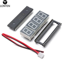 Load image into Gallery viewer, Custom Lonten Hot Sell ICL7107 Digital Ammeter DIY Kit Electronic Learning Kit header Manufacturer
