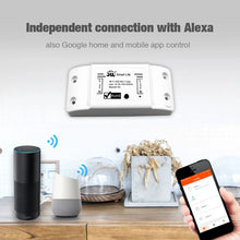 Load image into Gallery viewer, Custom Lonten DIY Wi-Fi Smart Light Switch Universal Breaker Timer Smart Life APP Wireless Remote Control Works with Alexa Google Home Manufacturer
