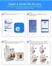 Load image into Gallery viewer, Custom Lonten Smart Home WiFi Switch Light 2P 32A/80A/100A Circuit Breaker IoT Switch App Ewelink Remote Control Work With Alexa Google Manufacturer

