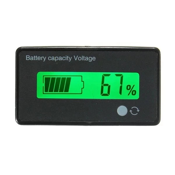 Custom 12V/24V/36V/48V 8-70V LCD Acid Lead Lithium Battery Capacity Indicator Digital Voltmeter Module Manufacturer